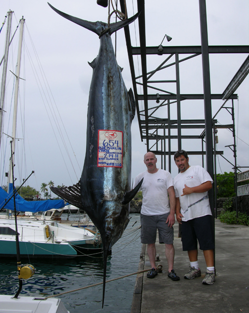 charter fishing kona