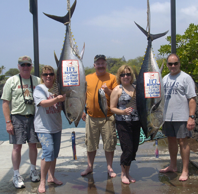 charter fishing kona